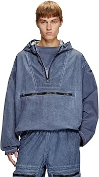 Amazon.co.jp: [Diesel] [ディーゼル] メンズ ハーフジップ ジャケット